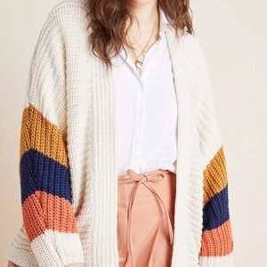 BB Dakota Cerie Colorblocked Cardigan, Size 1X